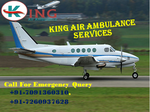 King Air Ambulance Service in Siliguri