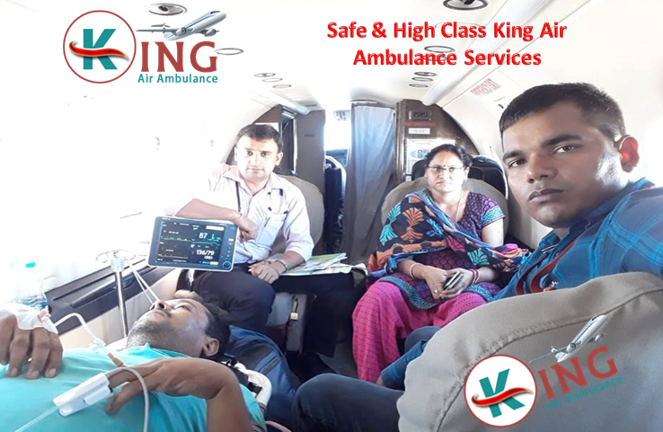 King Air Ambulance Delhi cost low.PNG