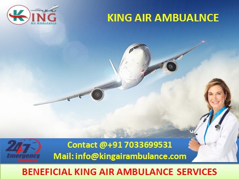 Take on Low-Cost Finest Air Ambulance Services in Siliguri by King